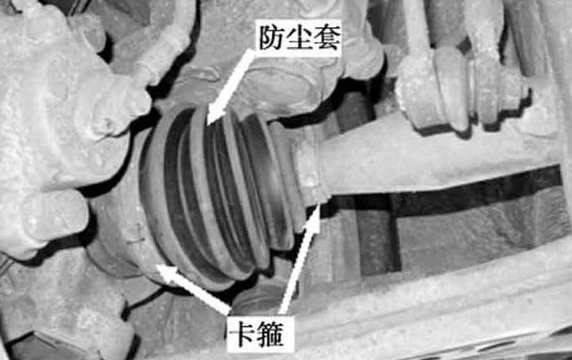 傳動軸防塵罩-傳動軸防塵罩損壞與檢查